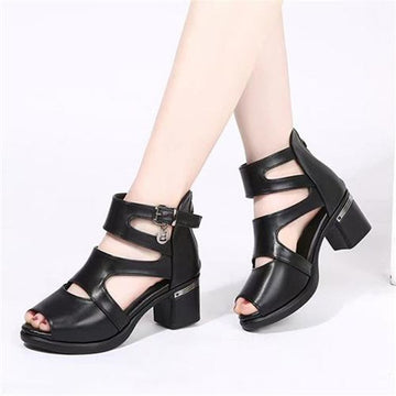 SH402 - Thick Roman Sandal Boots